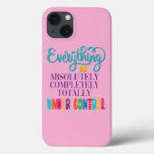 Alles is volledig onder controle Case-Mate iPhone case (Achterkant)