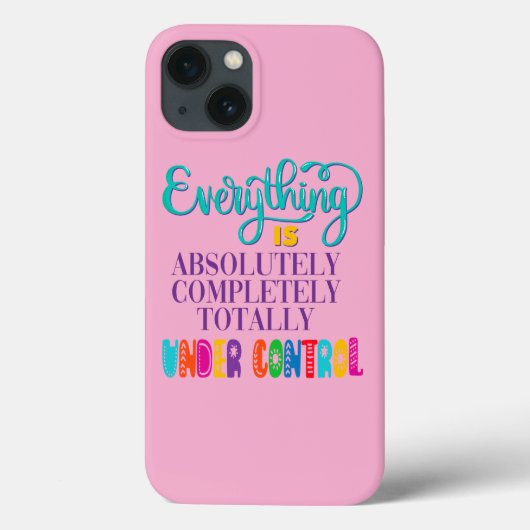 Alles is volledig onder controle Case-Mate iPhone case (Achterkant)