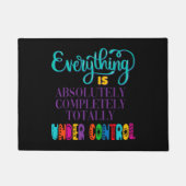 Alles is volledig onder controle deurmat (Voorkant)