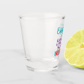 Alles is volledig onder controle shot glas (Links)