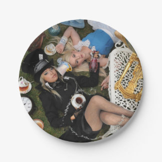 Alles is wat het niet zou moeten zijn papieren bordje