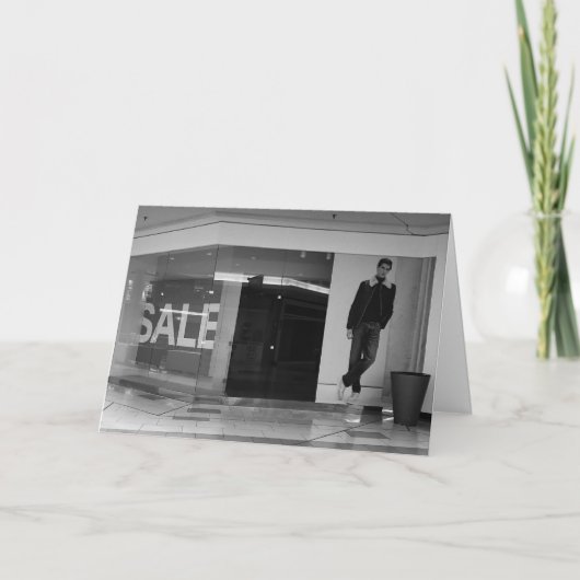 "Alles Is Weg" Verjaardagskaart Kaart (Voorkant)