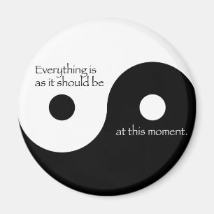 Alles is zoals het hoort magneet