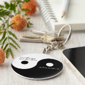 Alles is zoals het hoort sleutelhanger (Zijkant)