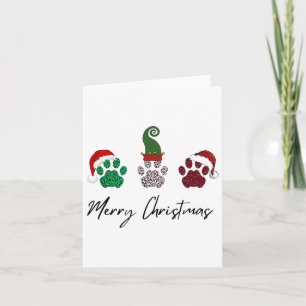 Alles Italiaanse Windhond Vrolijk Kerstpootje P Kaart