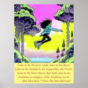 Alles kan gebeuren, kind, alles kan poster