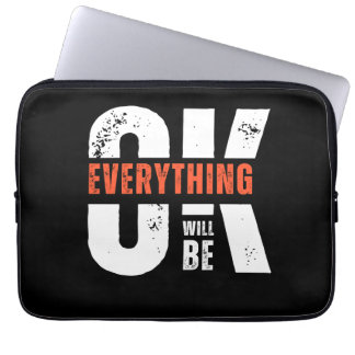 Alles komt goed laptop sleeve
