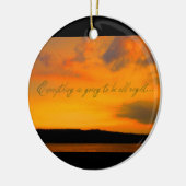 "Alles komt goed" ornament (Links)