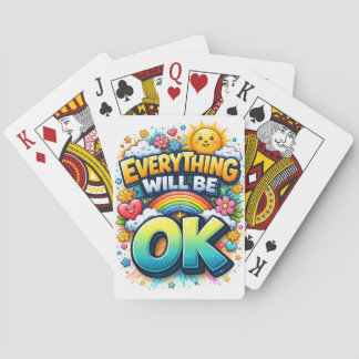 Alles komt goed pokerkaarten