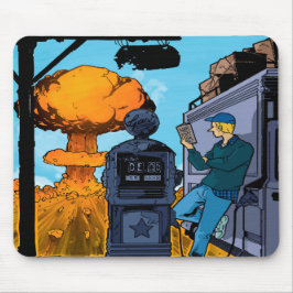 Alles komt in orde met de muis. muismat