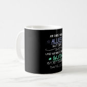 Alles komt uiteindelijk goed - alles koffiemok (Voorkant links)