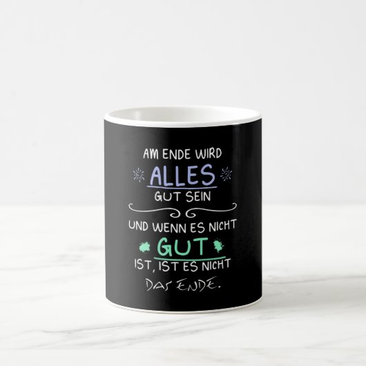 Alles komt uiteindelijk goed - alles koffiemok (Center)