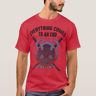 Alles komt voor een eind - Anime Ninjas Samurais T-shirt