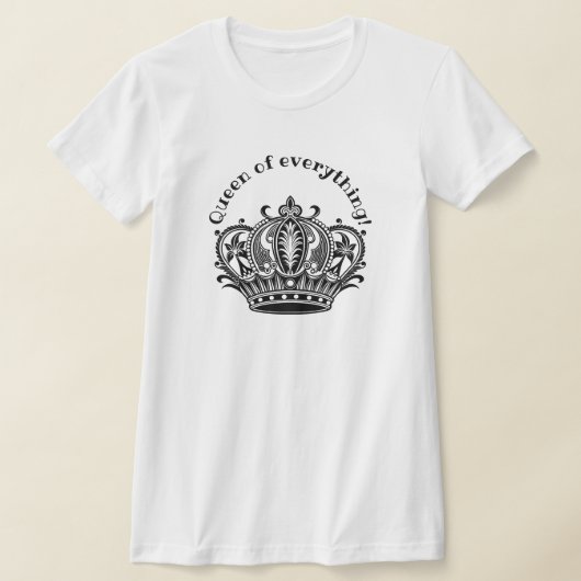 Alles-koningin T-shirt (Laagn)