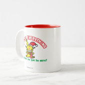 Alles kopen tweekleurige koffiemok (Voorkant links)