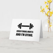 Alles kwetst het Sterven Training Kaart (Gele Bloem)