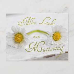 Alles Liebe zum Muttertag! Briefkaart