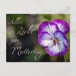 Alles Liebe zum Muttertag Briefkaart