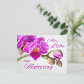 Alles Liebe zum Muttertag Briefkaart (Staand voorkant)