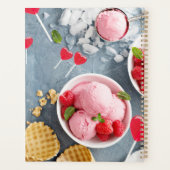 Alles met frambozen planner (Achterkant)