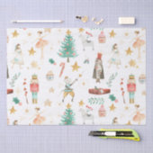 Alles met kerstmis tissuepapier (Craft)