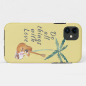 Alles met liefde Tropisch Case-Mate iPhone Case (Achterkant (horizontaal))
