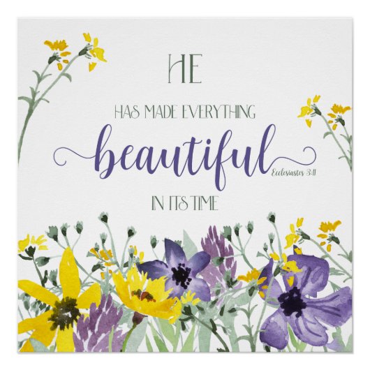 Alles mooi - ECC 3:11 Perfect Poster (Voorkant)