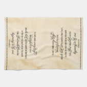 Alles mooie zakdoek theedoek (Horizontaal)