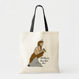 Alles naar de Grote God Pan Bag Tote Bag