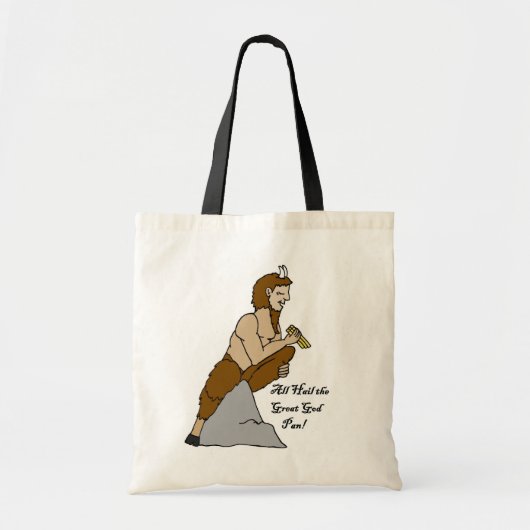 Alles naar de Grote God Pan Bag Tote Bag (Voorkant)