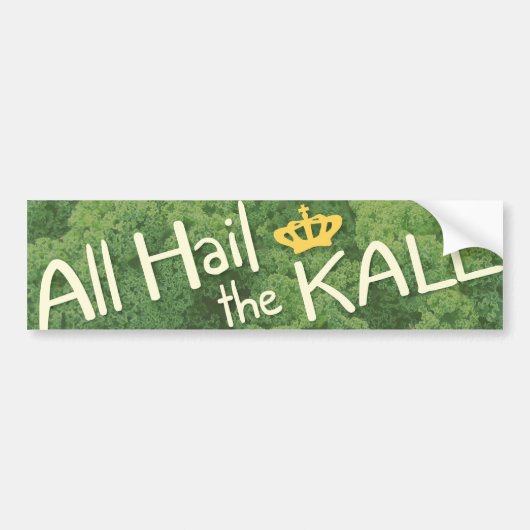 Alles naar de Kale Bumpersticker (Voorkant)