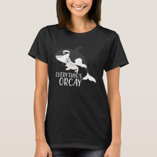 Alles Orcay Orka Whale Animal T-shirt