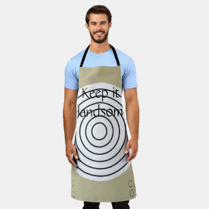 Alles over afdruk Apron Houd het handig Schort