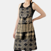 Alles over afdruk Schort Houd het handig, bruin st (Insitu)