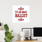 ALLES OVER BALLET POSTER (Thuiskantoor)