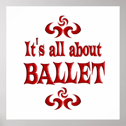 ALLES OVER BALLET POSTER (Voorkant)