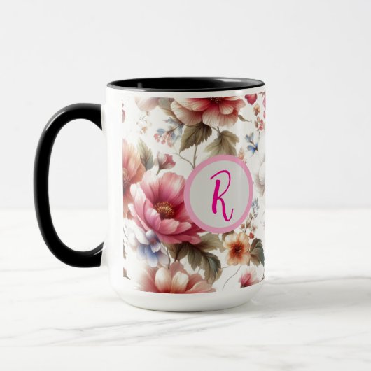 Alles over Bloemen  Koffie Mok Cup (Links)