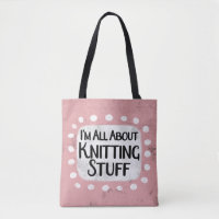 Alles over Breien Stuff Canvas tas