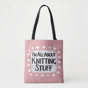 Alles over Breien Stuff Canvas tas