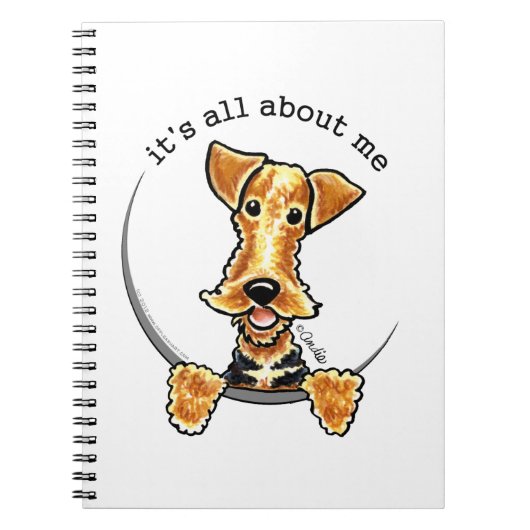 Alles over de Airedale Terrier Notitieboek (Voorkant)