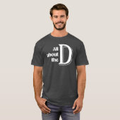 Alles over de D T-shirt (Voorkant volledig)