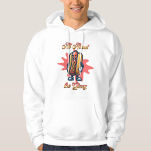 Alles over de Glizzy Grappige hotdog humor Hoodie