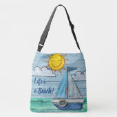 Alles over de grote dwarsbalk crossbody tas (Achterkant)