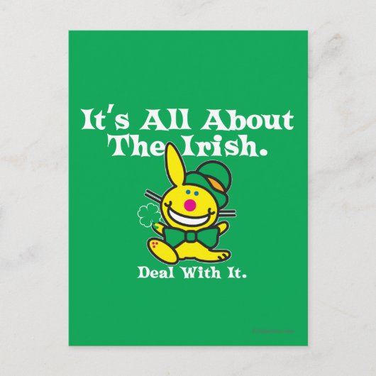 Alles over de Ieren (groen) Briefkaart (Voorkant)