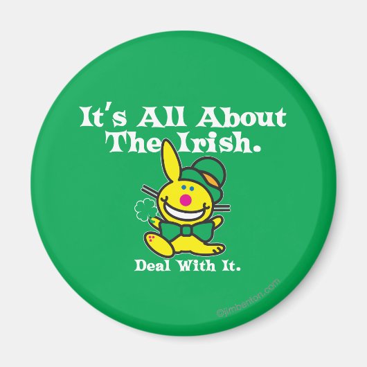 Alles over de Ieren (groen) Magneet (Voorkant)