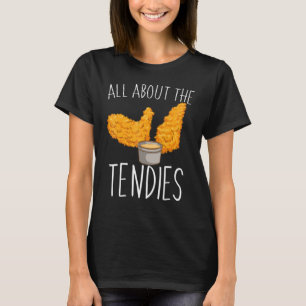 Alles over de Tendies Chicken Tenders & Nuggets T-shirt