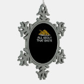 Alles over deze Baste Classic Tin Sneeuwvlok Ornament (Links)