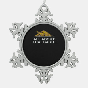 Alles over deze Baste Classic Tin Sneeuwvlok Ornament