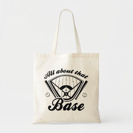 Alles over die basis tote bag (Voorkant)