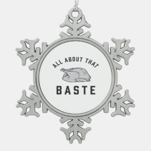 Alles over die Baste Classic Grappig Tin Sneeuwvlok Ornament
